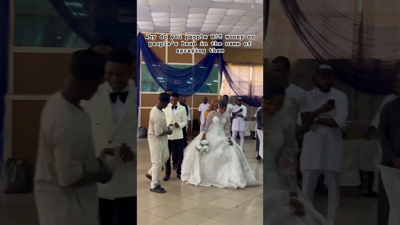 Them Suppose arrest that man #wedding #nigerianwedding #money #short #party