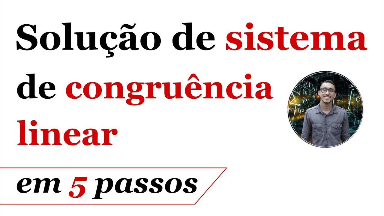 Como resolver um sistema de congruências lineares