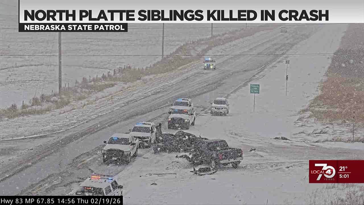 Nebraska State Patrol identifies 2 killed in Highway 83 crash