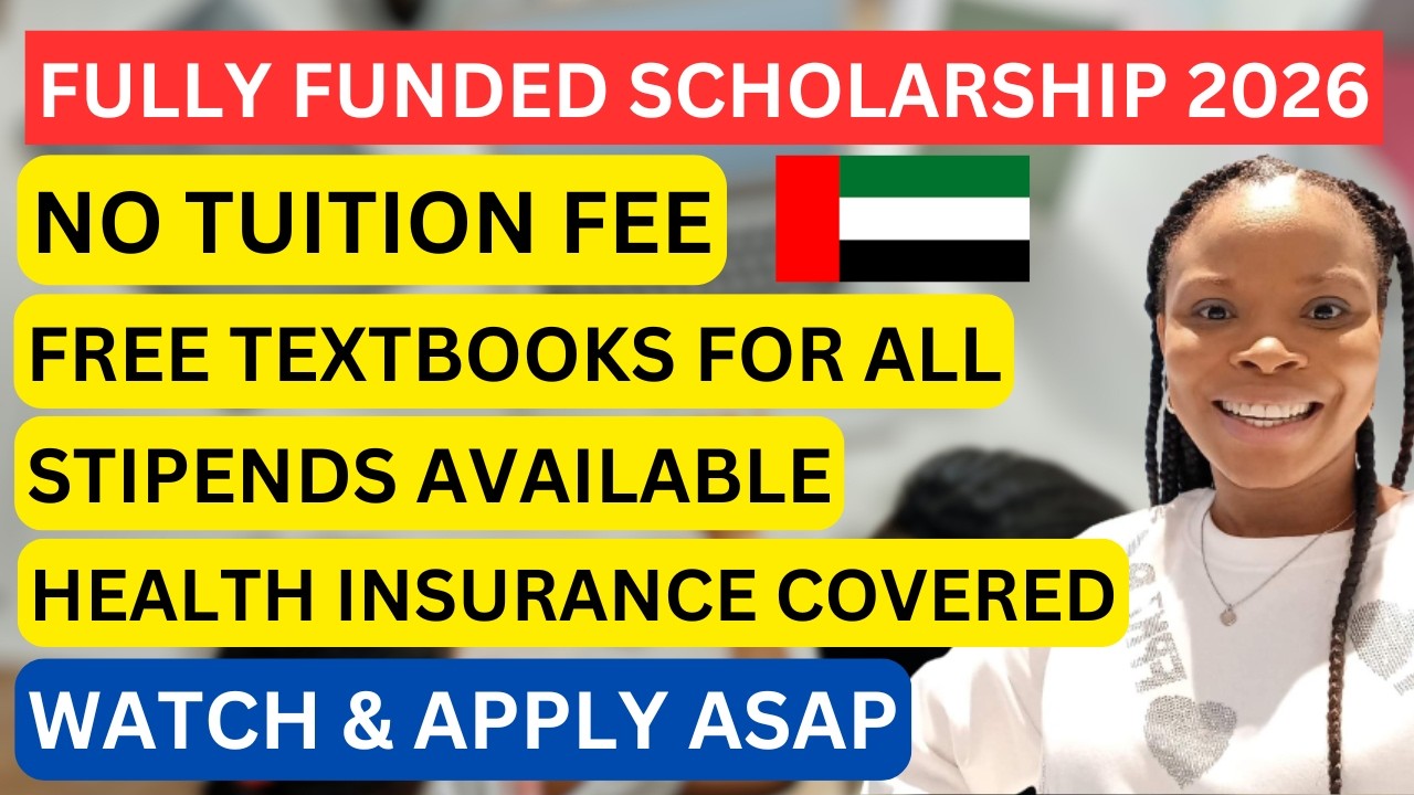 NEW!! Fully Funded Undergraduate, Masters & PhD UAE | Apply To Khalifa University Scholarship 2026