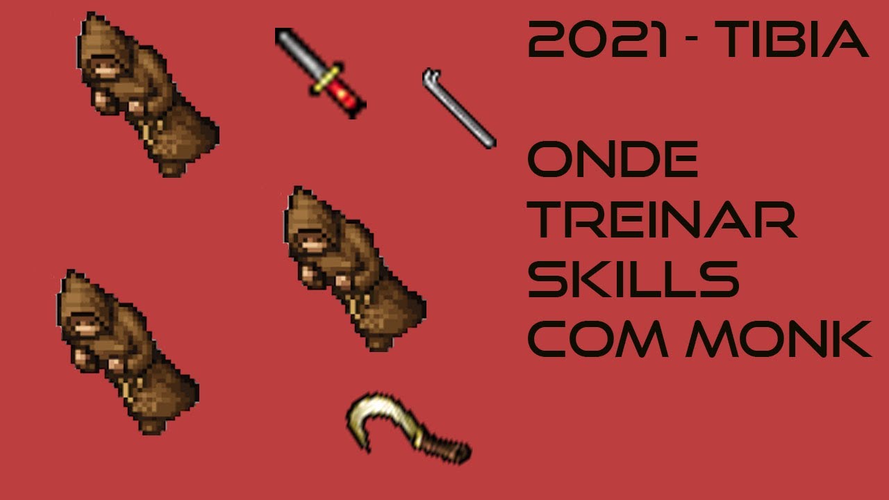 TIBIA | LOCAL VAZIO PARA TREINAR COM MONKS | MAZE OF THE LOST SOULS/DEMONA