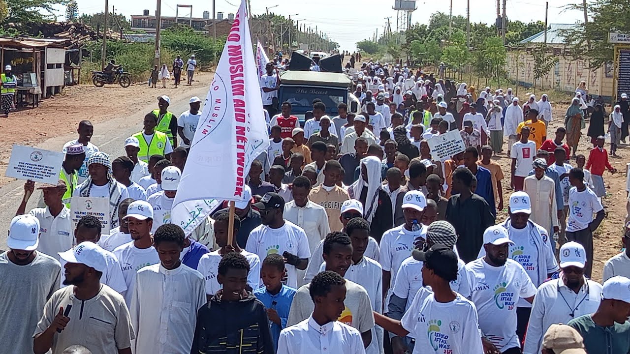 HUNDREDS TURN UP FOR IFTAR WALK IN ISIOLO TO SUPPORT OVER 2,000 VULNERABLE FAMILIES AHEAD OF RAMADAN