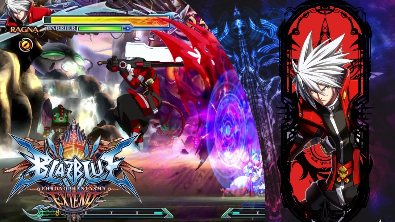 Blazblue ChronoPhantasma Extend - Ragna The Bloodedge - Arcade Mode!