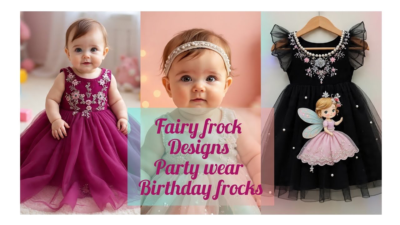 Birthday dress for baby girl 2025 | fairy frocks |  fairy style birthday dress for baby girl
