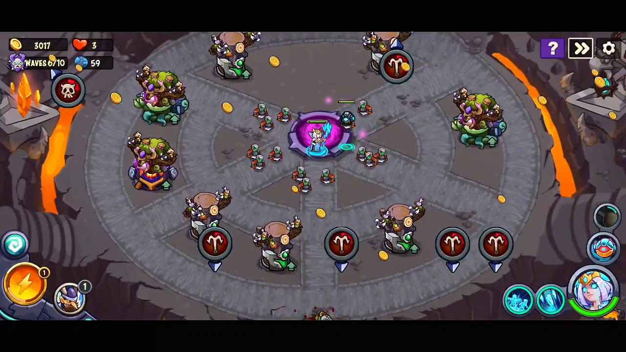 King of Defense battle frontier level 59 hell mode, Tanya