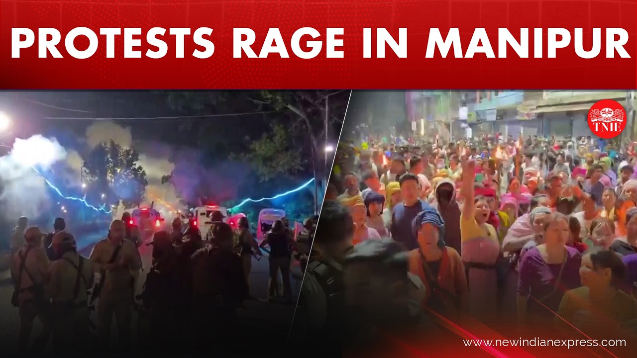 Protests continue in Manipur; security forces heavily deployed to prevent escalation