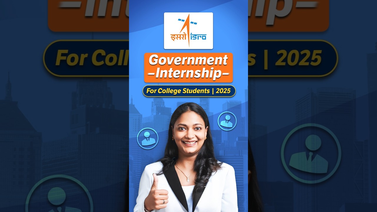 Government INTERNSHIP For College Students at ISRO