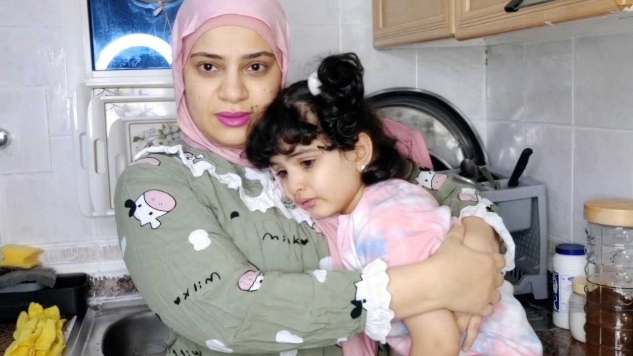 بنتي اول مره تطلبها مني 💩وكان لازم اتصرف 💔😳