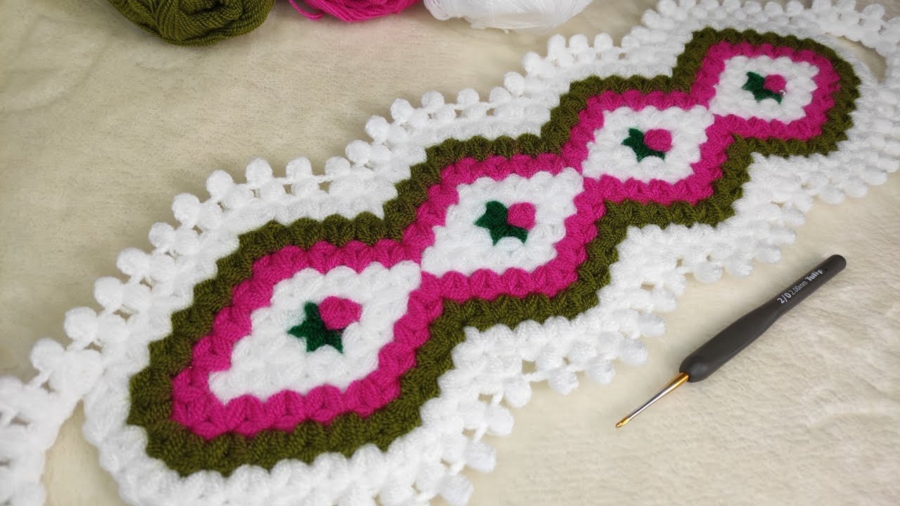 2024 BU LİFİ HERKES KOLAYLIKLA ÖREBİLİR! Baklava Dilimli Uzun Lif Modeli Adım Adım Yapılışı