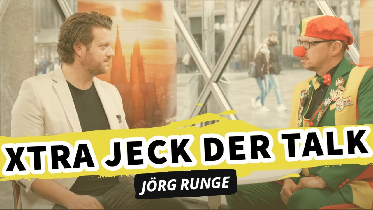 J&Ouml;RG RUNGE (D&auml; Tuppes vum Land) - XTRA JECK DER TALK