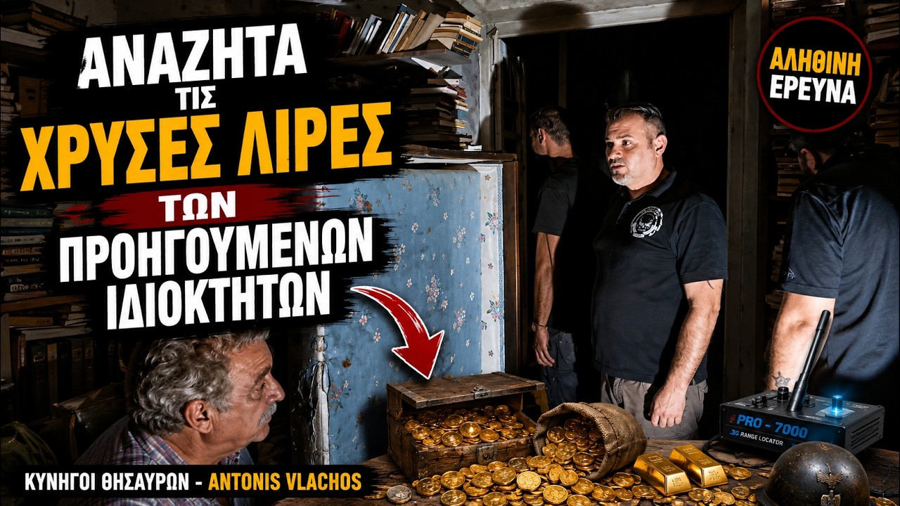 Ο Εβραίος Αναζητά τις Χρυσές Λίρες των Προηγούμενων Ιδιοκτητών
