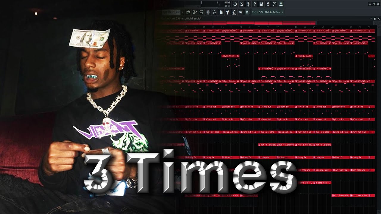 How '3 Times' by Playboi Carti Was Made (FL Studio Remake)