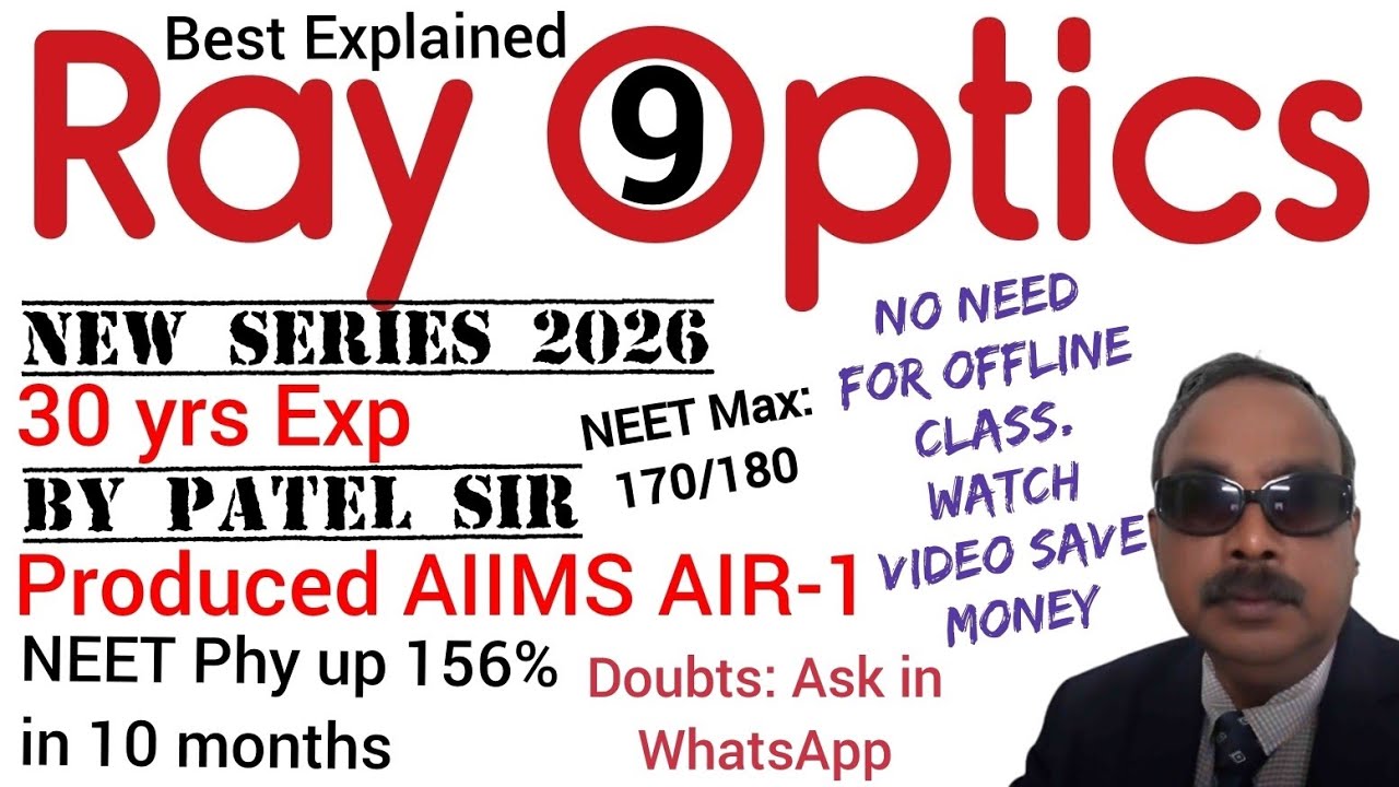 Simple and Compound Microscope + Numericals 