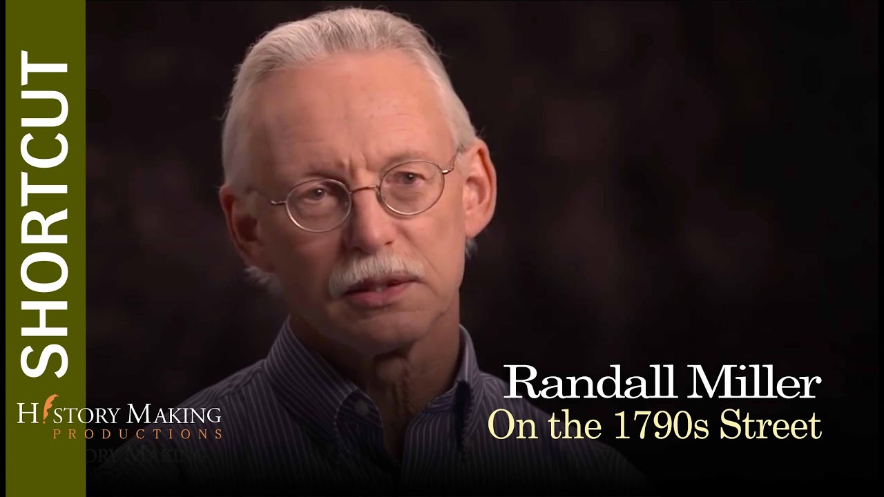 Randall Miller on The Street in 1790's Philadelphia