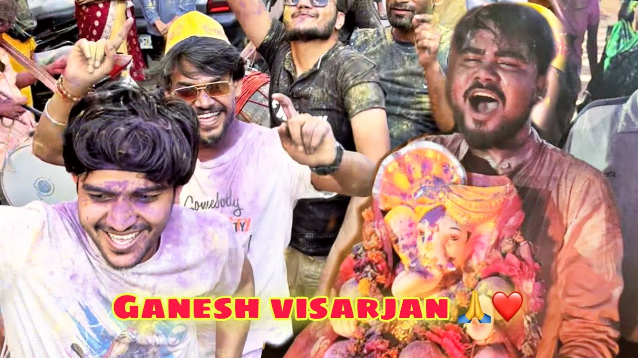 Ganesh Visarjan Vlog | NADE Officials ft. @AntaryamiGaming