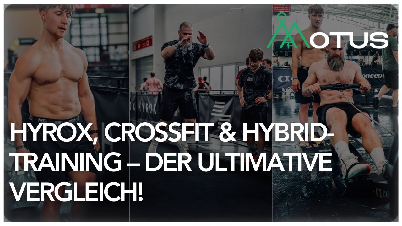 Hyrox, CrossFit & Hybrid-Training – Der ultimative Vergleich!