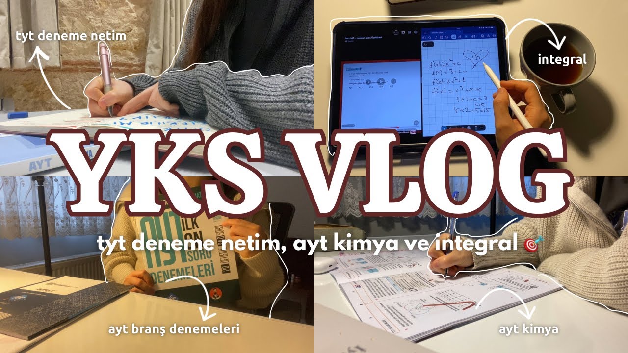 8 saat ders çalışmak, tyt denemesi,integral, ayt kimya #yks2026 