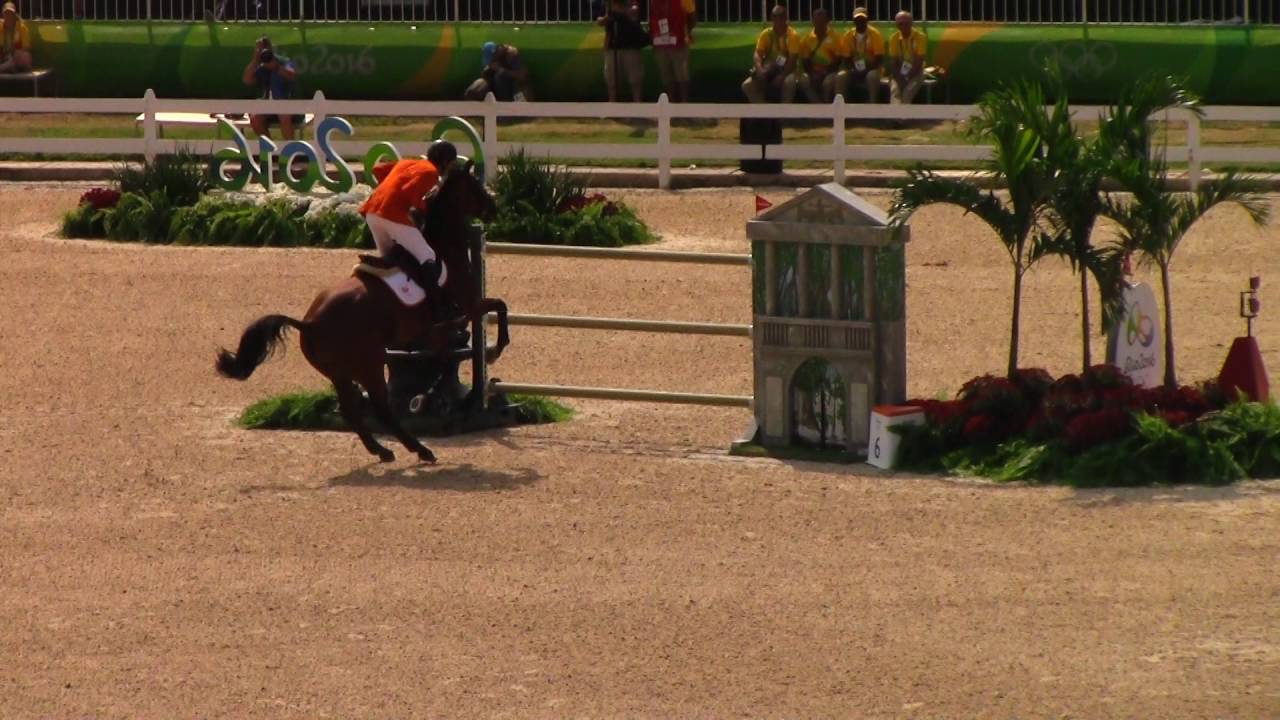Rio 2016 - Netherland's Jeroen Dubbeldam - Individual Final Round A