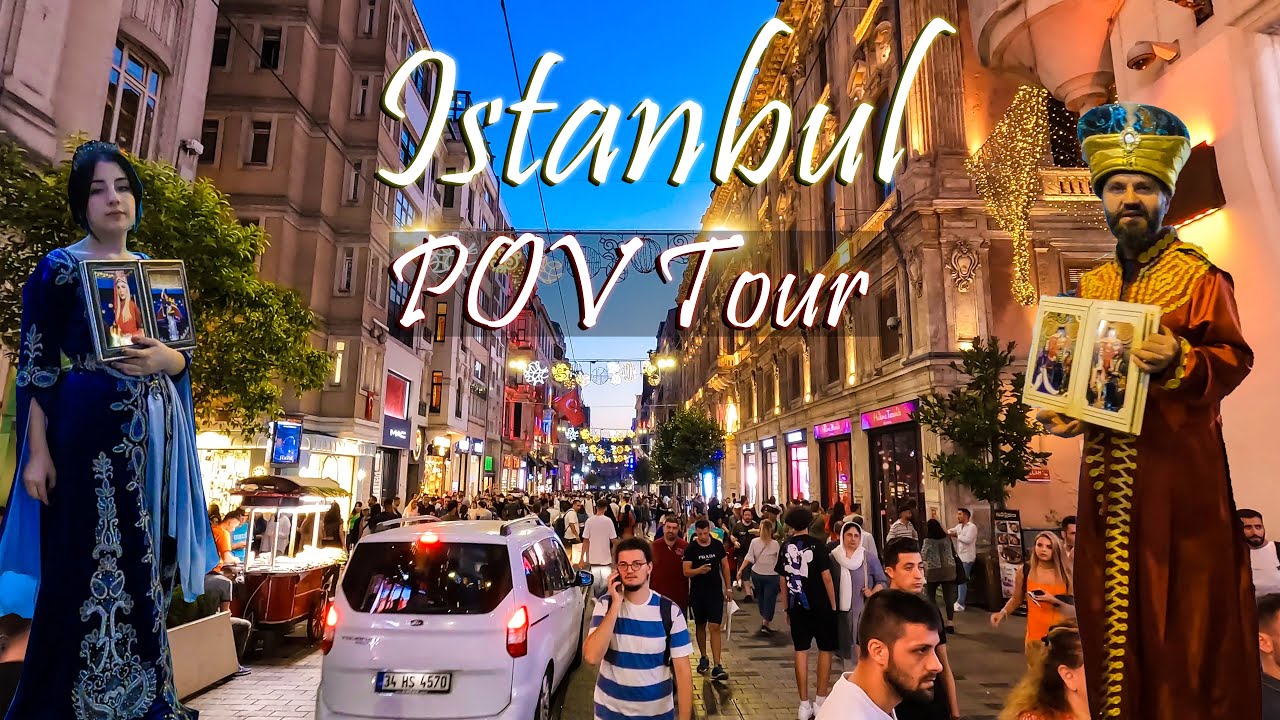 Istanbul 4K POV Tour, Aya Sophya, Topkapi Palace, Istiklal Street, Galata Tower & Camlica Mosque