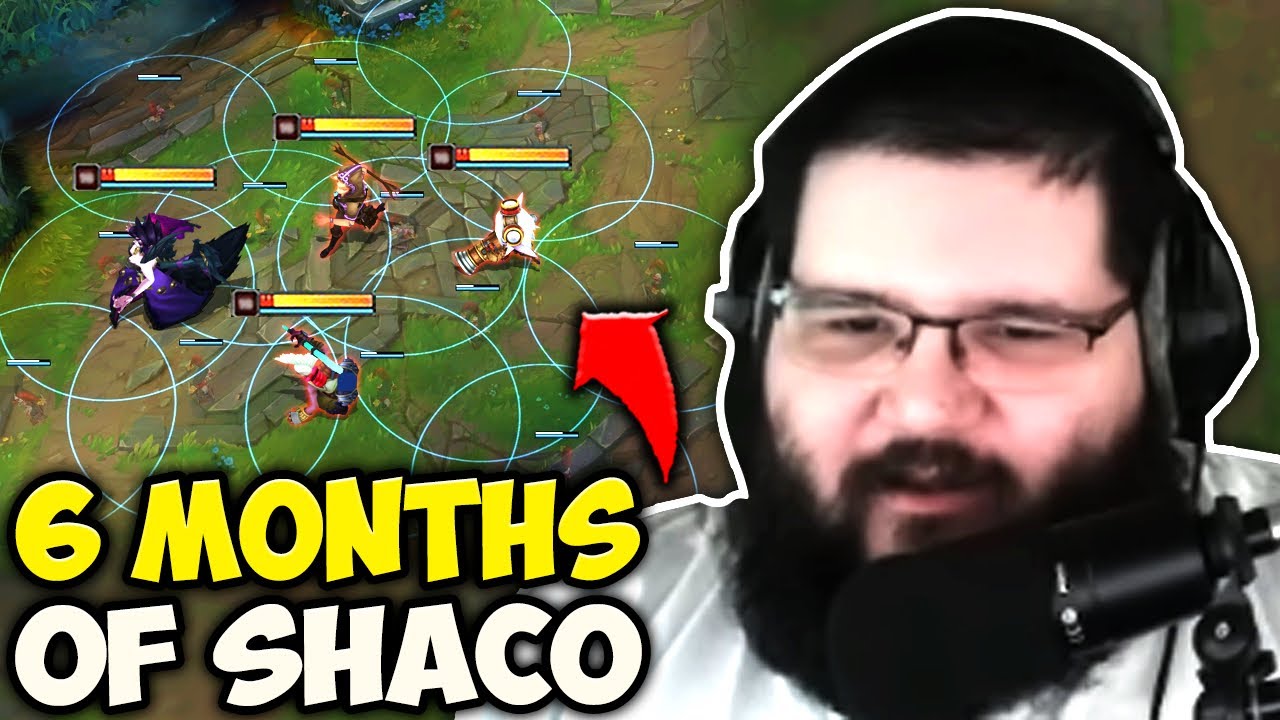 6 Months of Pink Ward Shaco Outplays in 8 Minutes (THE MASTER OF BAITS)