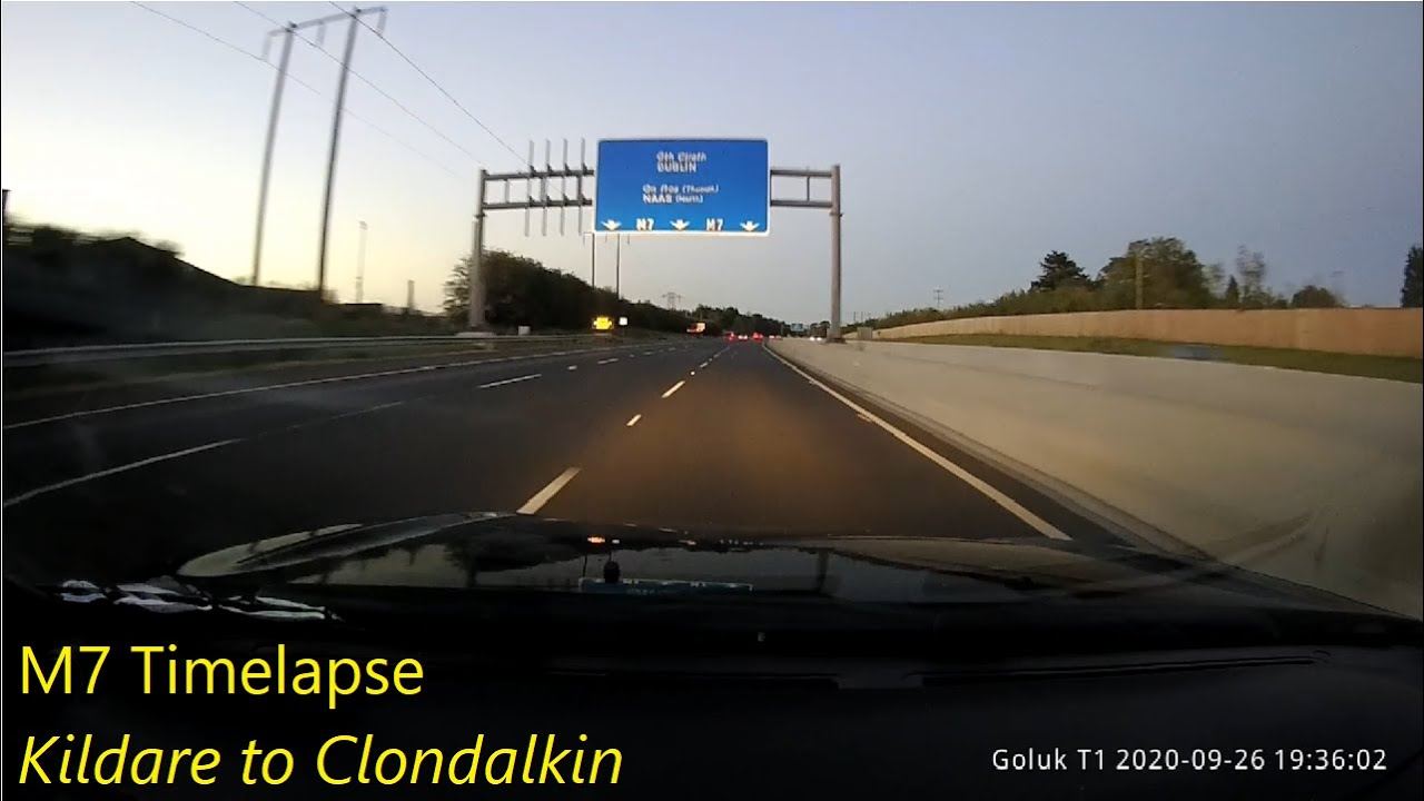 M7 Timelapse - Kildare Town to Clondalkin, Co. Dublin
