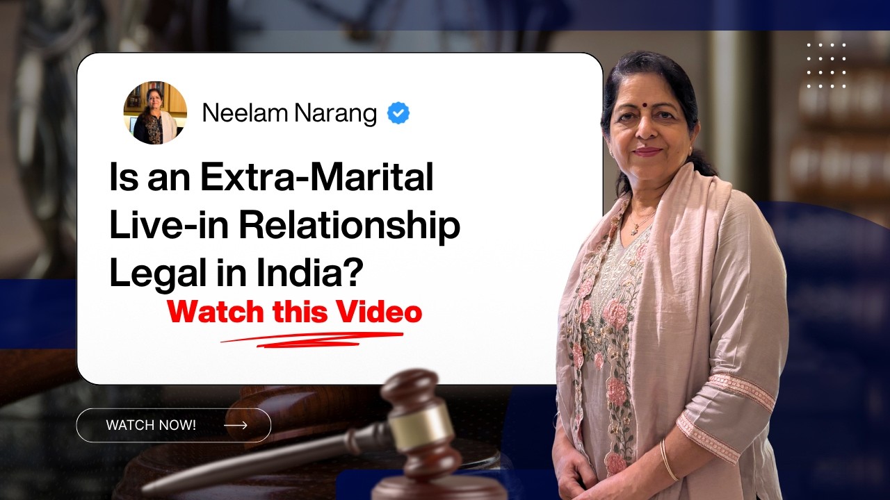 Married Person Live-In Relationship Law in India | Legal Rights ⚖️