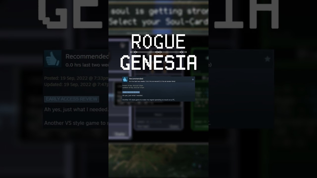 Rogue: Genesia Best Steam Reviews #gaming #steam #roguegenesia