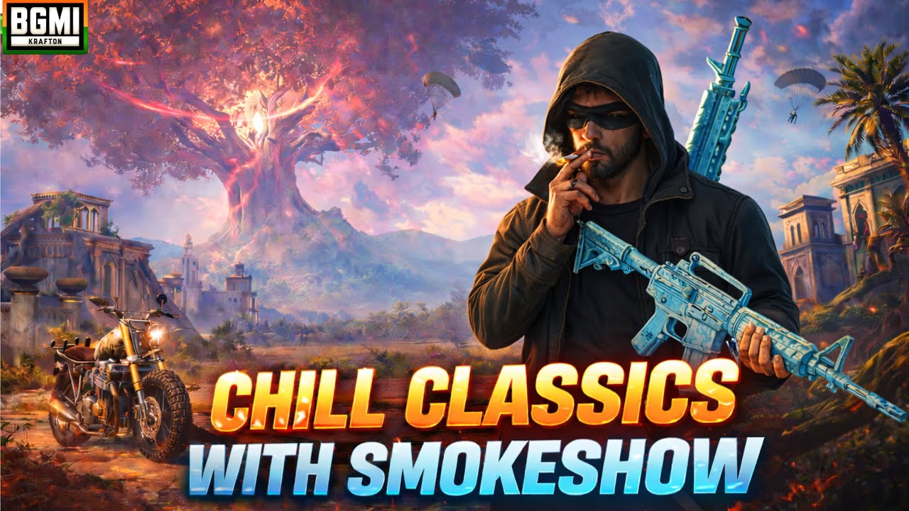 BGMI CHILL STREAM with SMOKESHOW | 🔥 #bgmilive #smokeshowlive #bgmilivestream