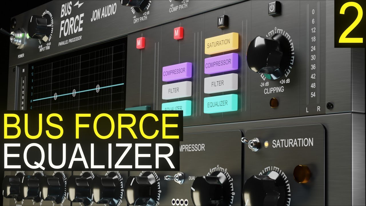 Bus Force Equalizer Arturia Plugin Tutorial - Part 2