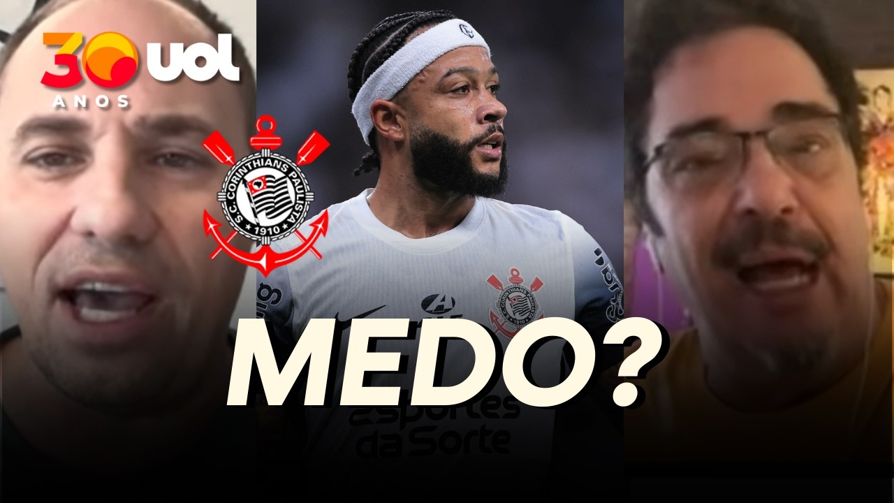 MEMPHIS COM MEDO? CORINTHIANS RENOVAR É ERRO CRASSO: 'SE ARRASTANDO'; CASAGRANDE E JULIO DEBATEM