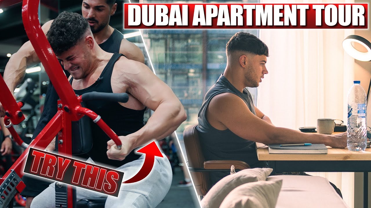 HIGH VOLUME BACK WORKOUT & DUBAI APARTMENT TOUR