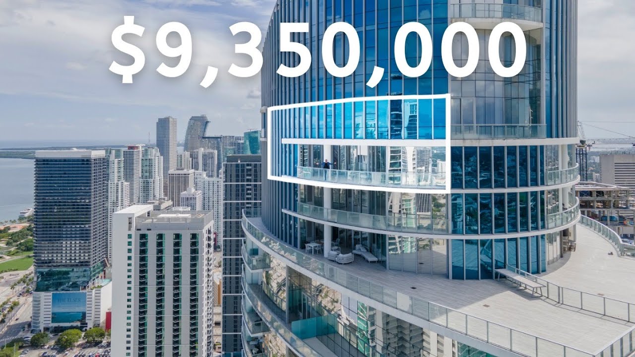 INCREDIBLE Downtown Miami DUPLEX PENTHOUSE in Paramount Miami WORLD CENTER!