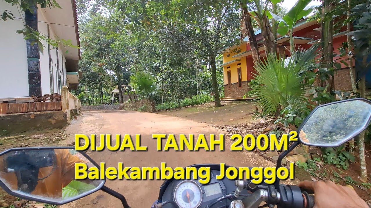 Dijual Tanah 200m² Strategis! Sebrang Masjid Balekambang Jonggol – AJB, Proses SHM PTSL
