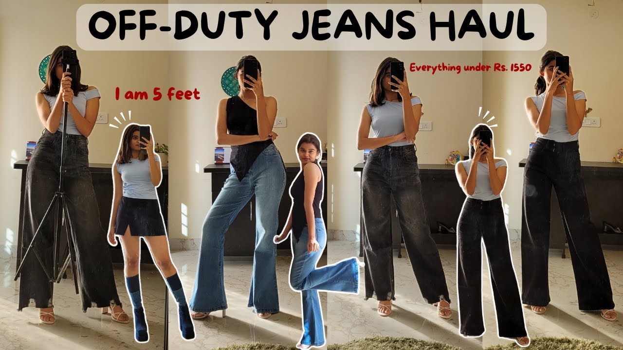 *Off-Duty* Jeans Haul | Off Duty Try-on Haul | Honest Review #offduty #haul #jeans