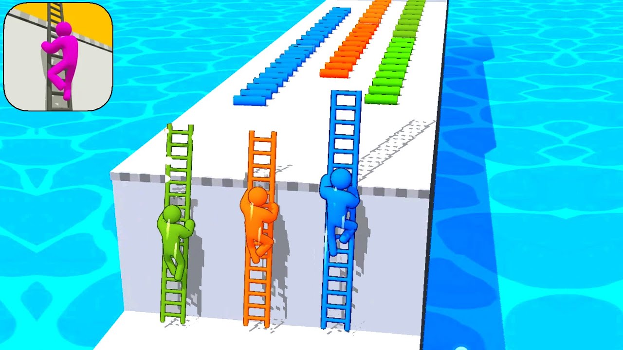LADDER MASTERS - Top Gameplay (Android,iOS) Walkthrough All Levels Update