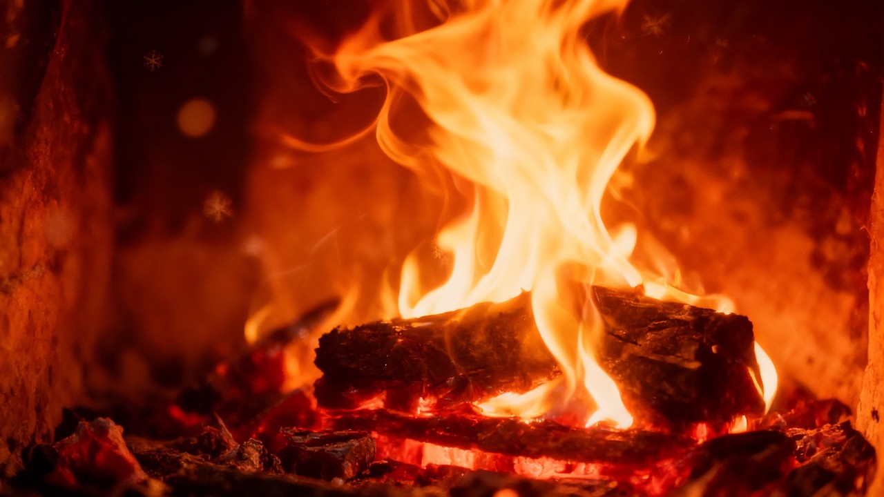 12-Hours of Cozy Close-up Flames for Studying, Relaxing or Sleeping