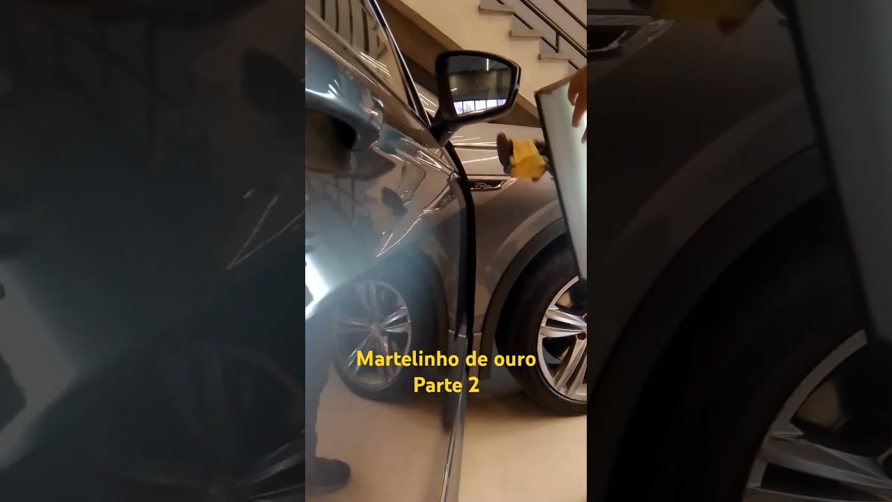Martelinho de ouro Tiguan parte 2 #dentrepair #martelinhodeouro #music #detailing