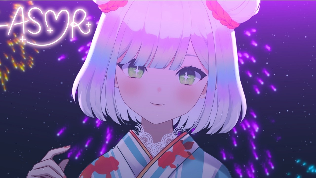 【ASMR】a warm summer night....... ⋆｡°✩⭒˚.⋆