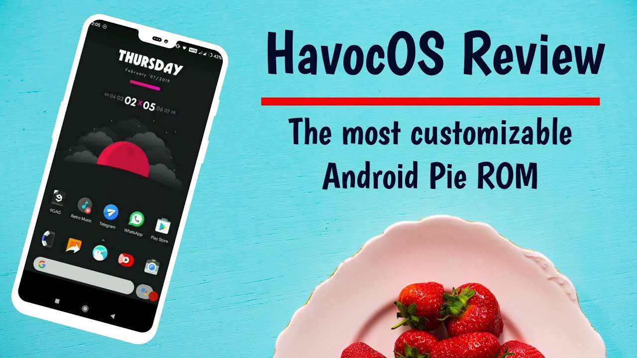 HavocOS review: The most customizable Android 9 Pie ROM!