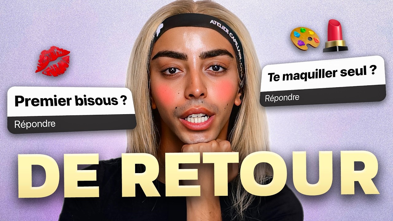 JE ME MAQUILLE SEUL POUR LA PREMIERE FOIS (DE RETOUR)!