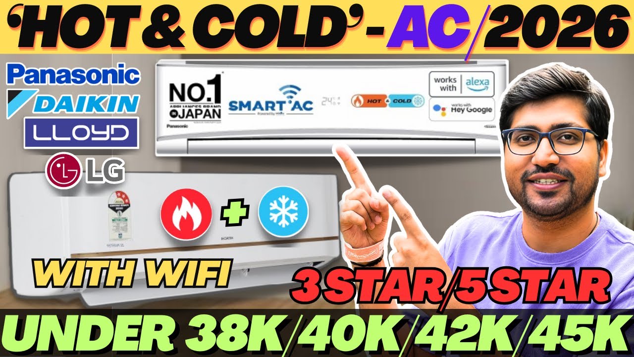 Best Hot & Cold AC In India 2026🔥Best 1.5 Ton AC In India 2026🔥Best AC in India🔥Best All Weather AC