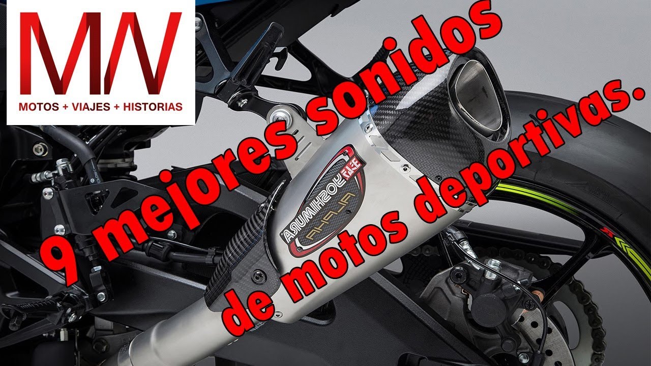 Los 9 mejores sonidos de motos deportivas.