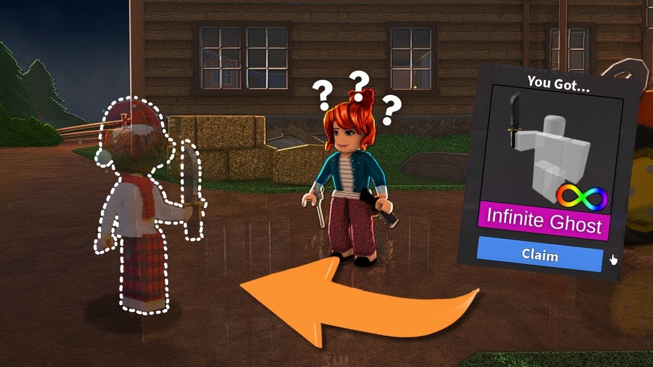 USEI GHOST INFINITO PARA TROLAR O POVO NO MM2 (Murder Mystery 2)
