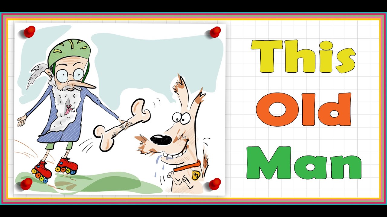 This Old Man I Nursery Rhymes and Kids Songs I The Songs From My Notebook
