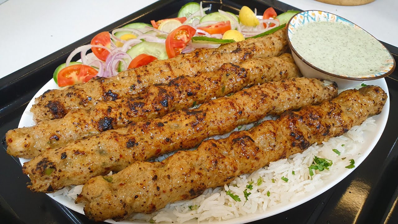Рецепт сочного куриного кебаба в ресторанном стиле без тандыра от Kitchen With Shama
