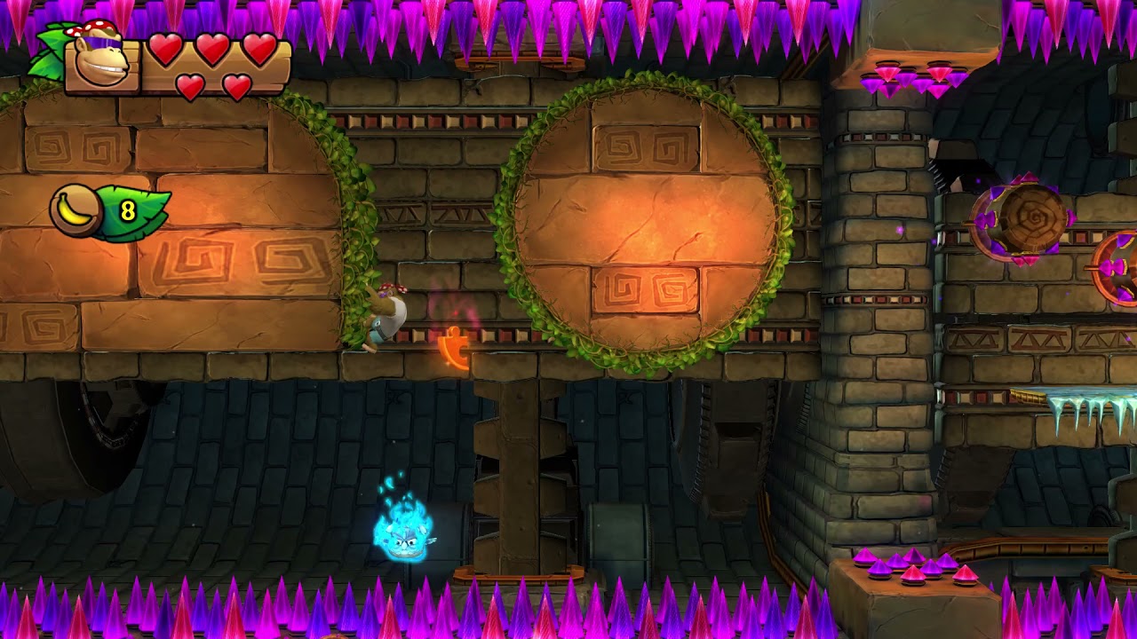 Donkey Kong Country Tropical Freeze: 6-K Slippy Spikes puzzle pieces