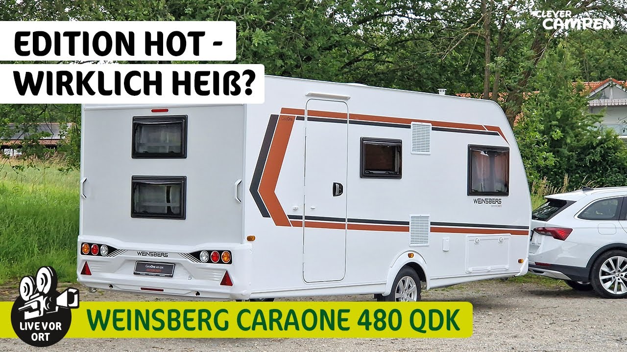 Edition Hot mit Preisvorteil - Live vor Ort im Weinsberg CaraOne 480 QDK  - Clever Campen