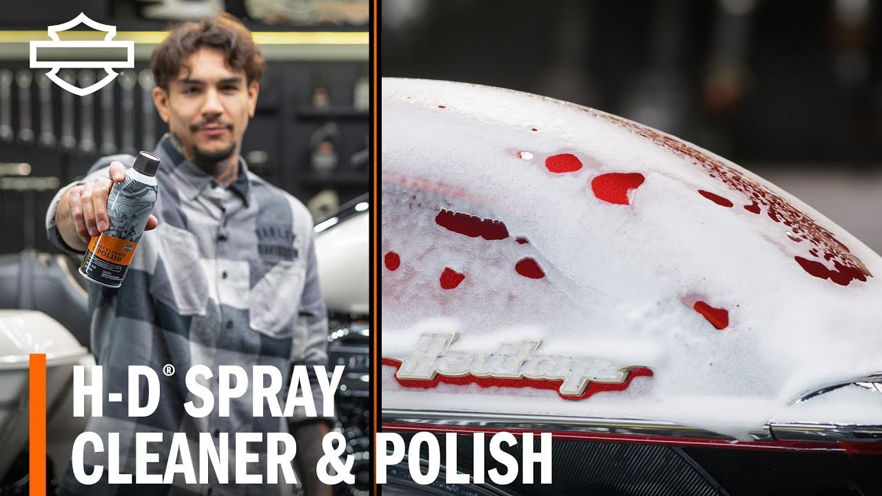 Harley-Davidson Spray Cleaner & Polish Overview