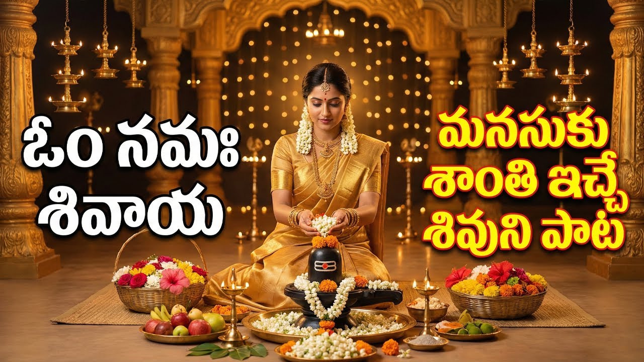 ఓం నమః శివాయ | శివ శివ శంకరా | Powerful Shiva Devotional Song  #omnamahshivaya #lordshiva #telugu
