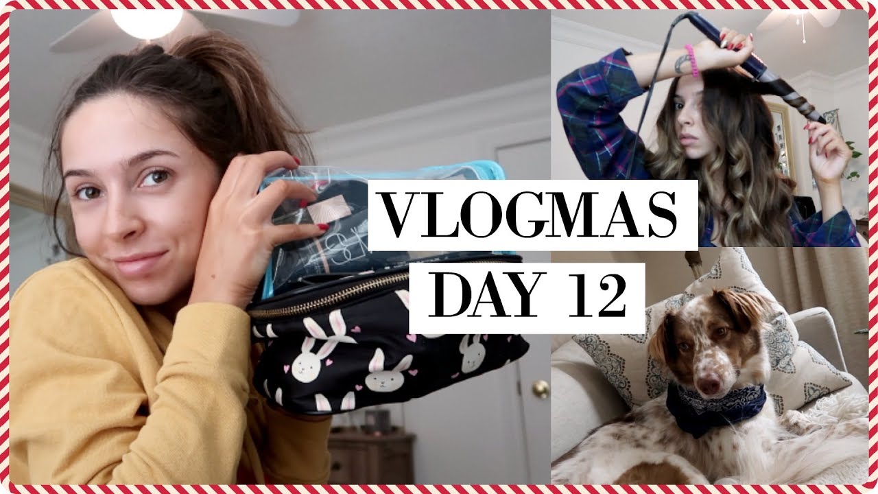 PACKING & PREPARING FOR A TRIP | Vlogmas Day 12 | Chelsea Trevor